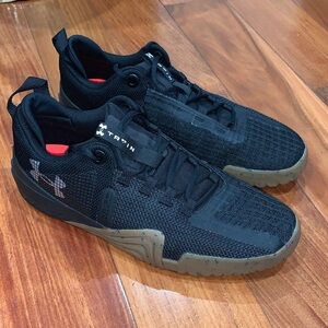 Under Armour Black and Red Athletic Shoes size 13